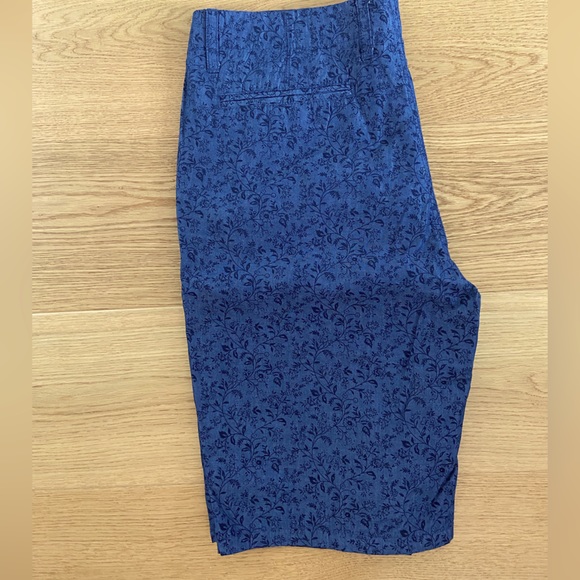 Toscano Blue Floral/Paisley Shorts - Picture 2 of 3